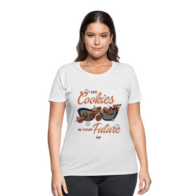 Women’s Curvy T-Shirt - white